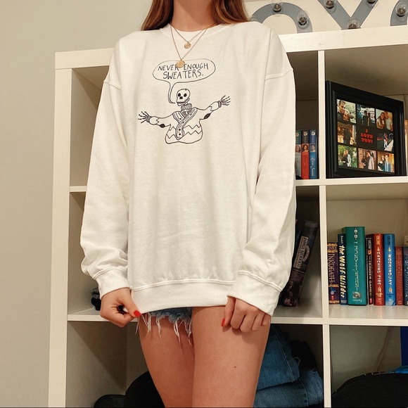 ✨SKELETON SWEATER PULLOVER✨ - Picture 1 of 6